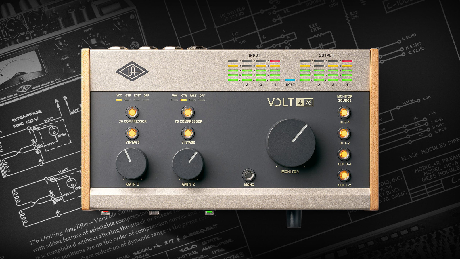 VOLT　Universal　Audio　オーディオインターフェイス-
