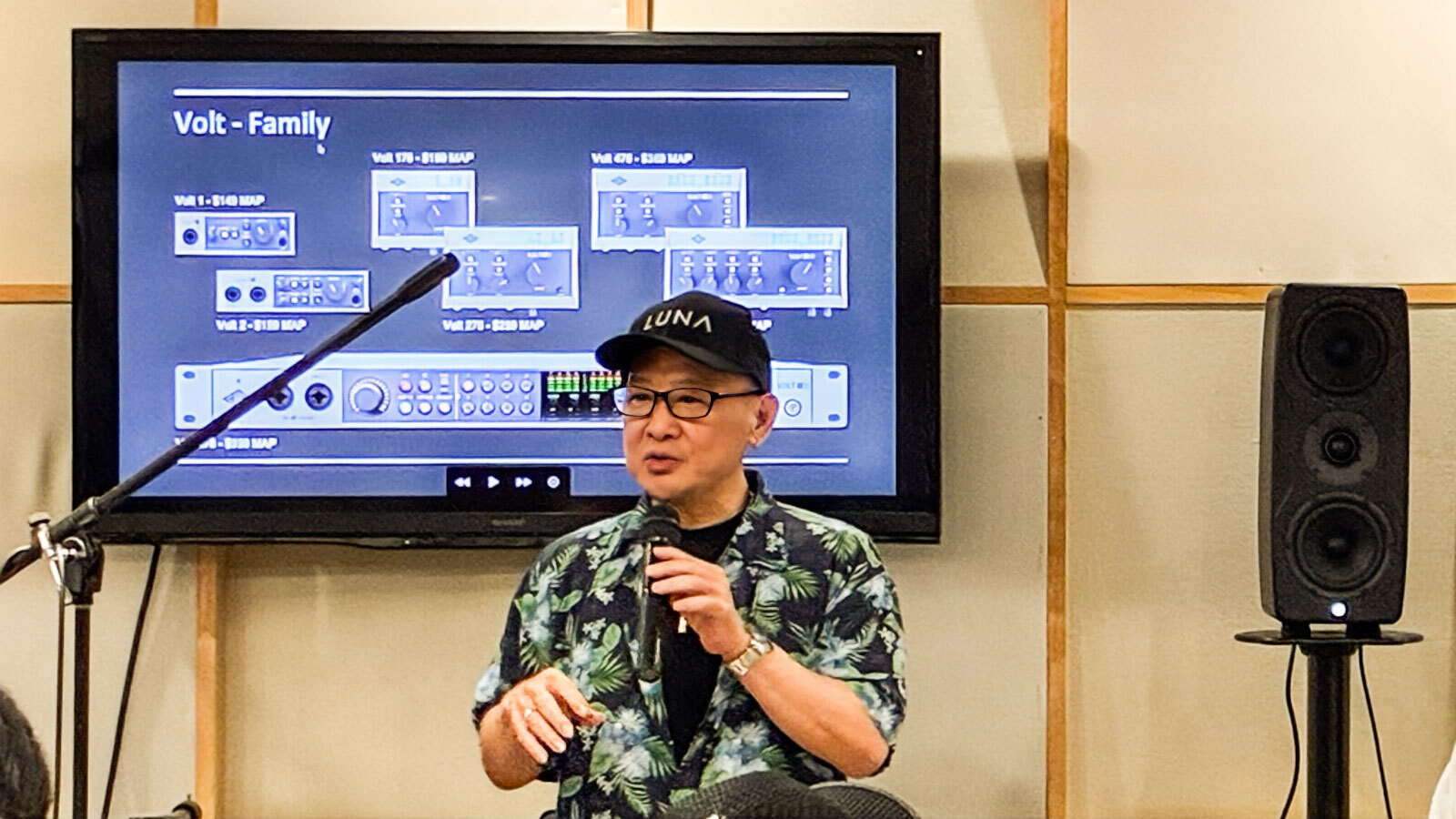 Universal Audio セミナーレポート : 「Volt 876 & UAマイクで挑む