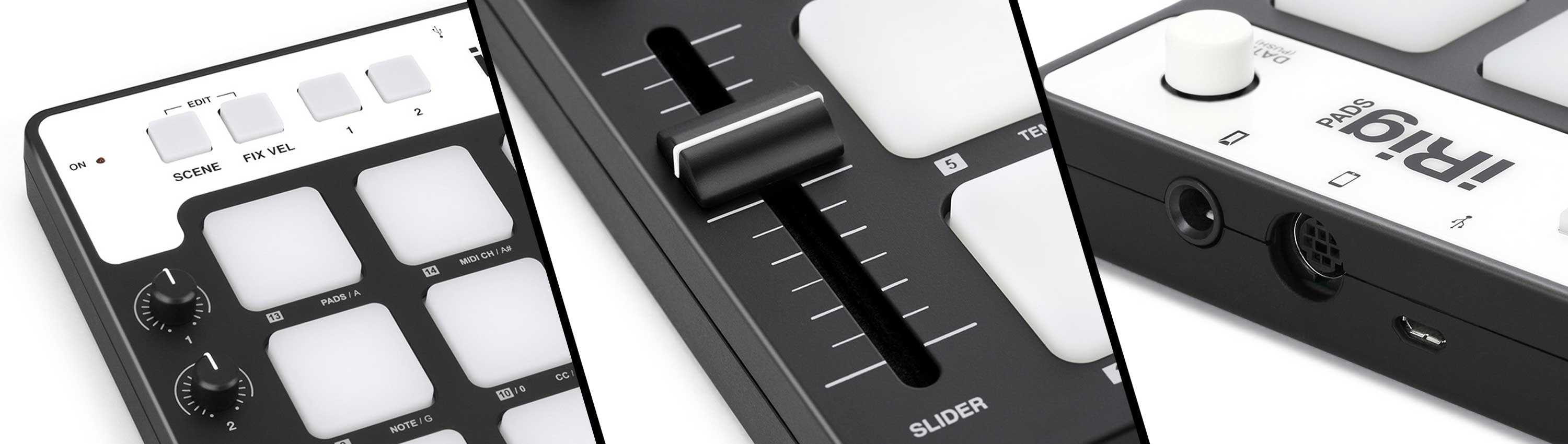 お得セット iRig Pads Multimedia MIDIグルーブコントローラーIK DTM