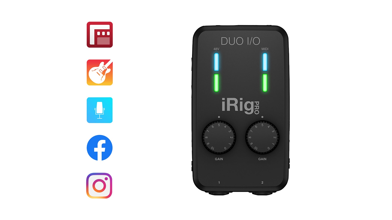 iRig Pro Duo I/O - IK Multimedia | Hookup, Inc.