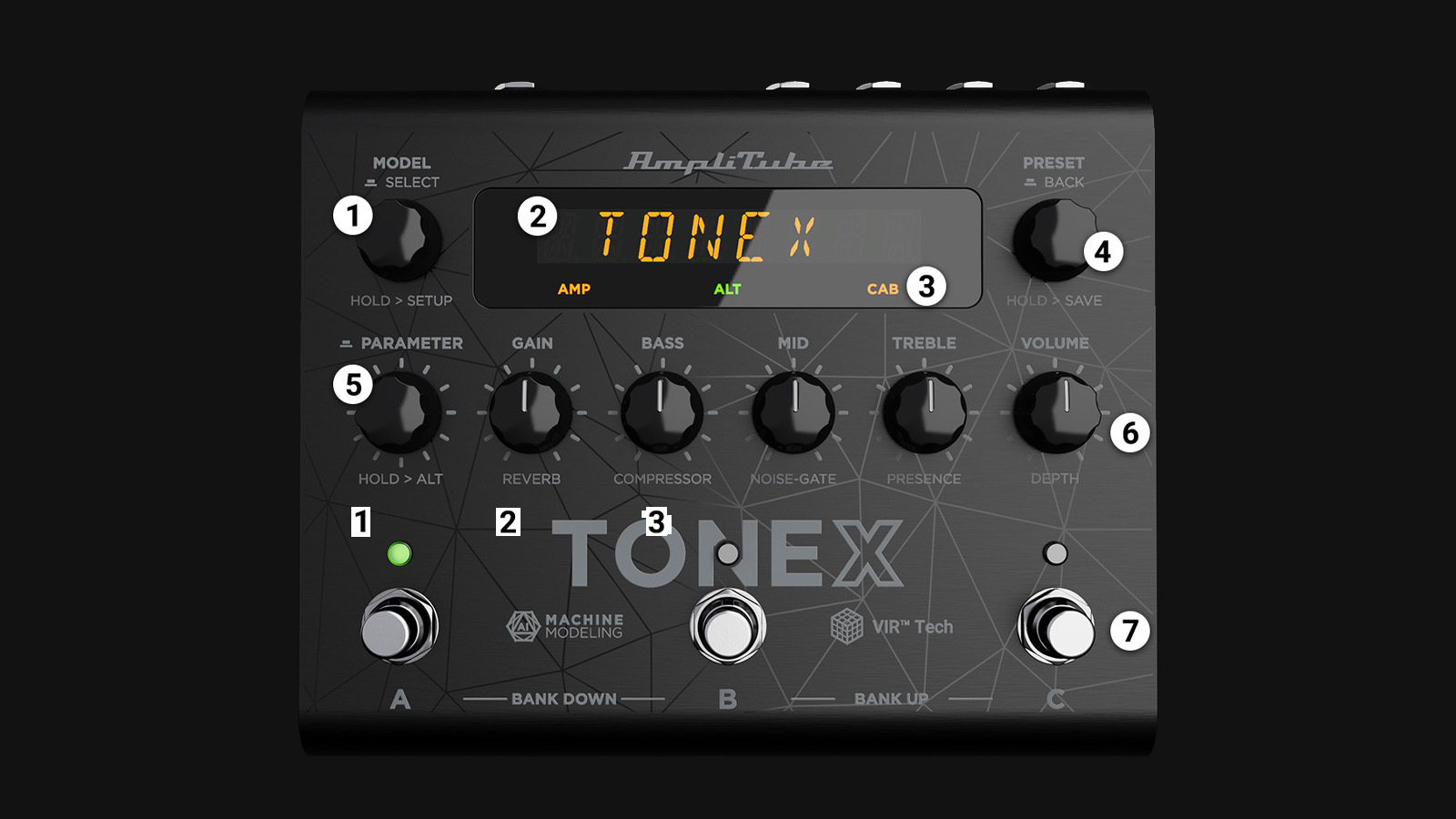 ToneX Pedal