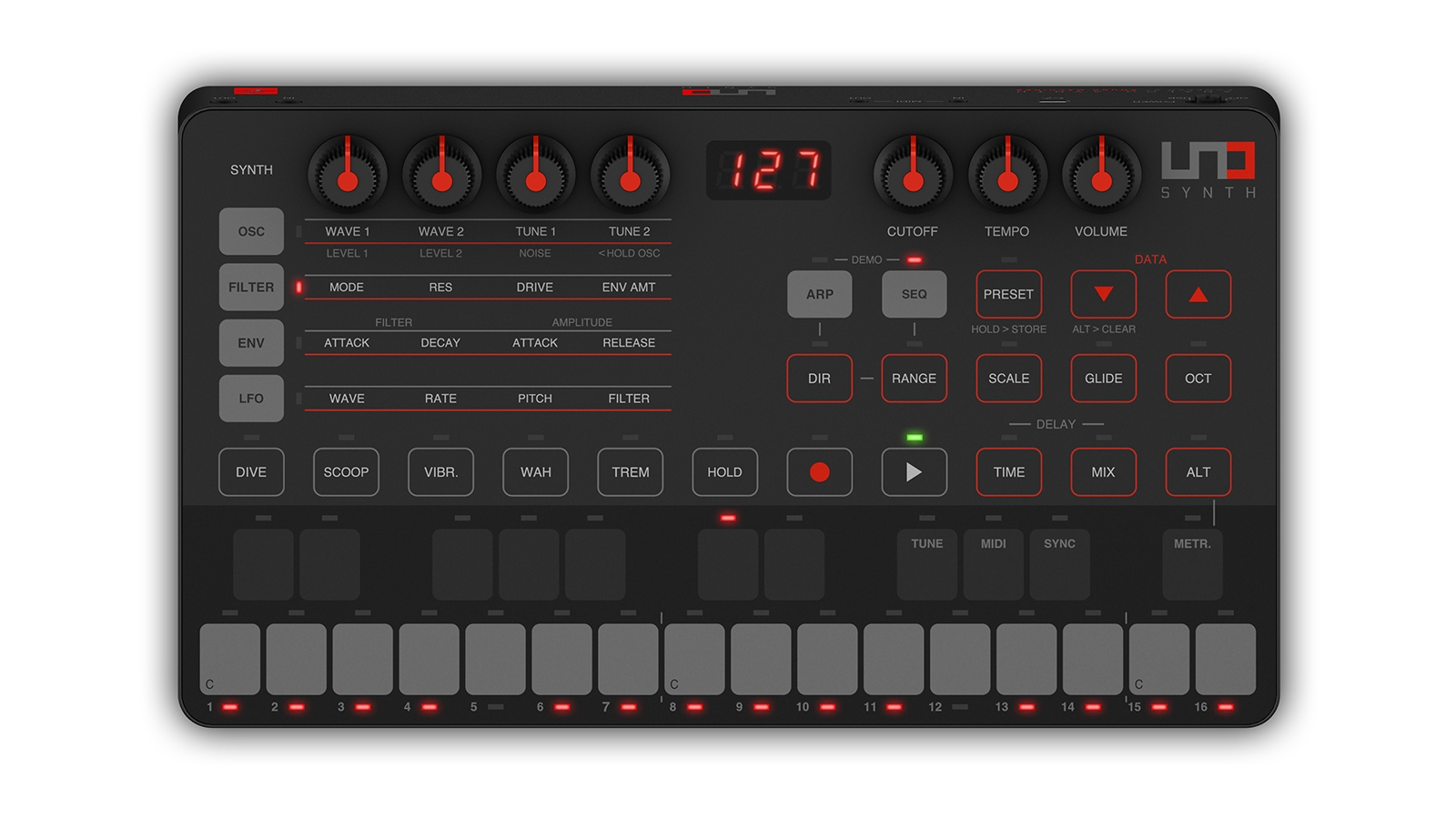 【販売正規】IK Multimedia UNO SYNTH アナログシンセサイザー 通電確認済み その他