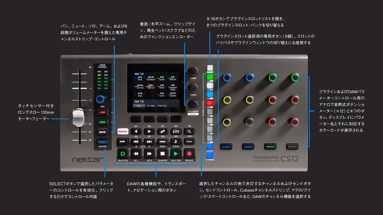 Panorama CS12 - Nektar Technology | Hookup, Inc.