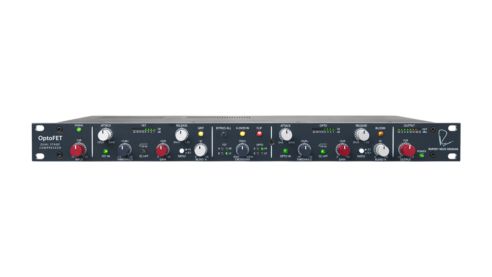 特長 | OptoFET Dual Stage Compressor - Rupert Neve Designs
