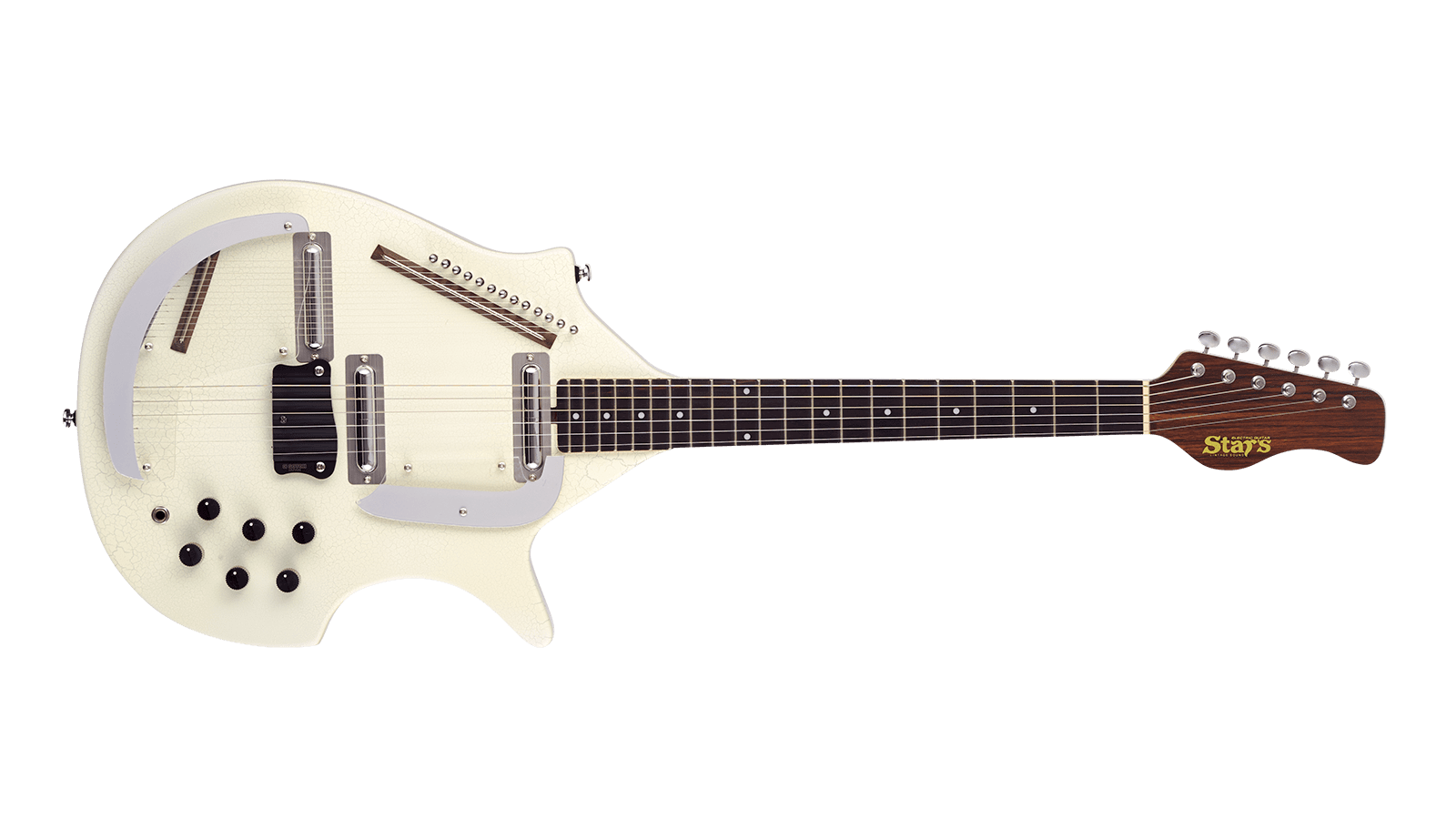 Stars Guitar ( スターズギター ) ELS-1 GRE エレクトリック シタール：ワタナベ器 天ＳＨＯＰ - ギター・ベース