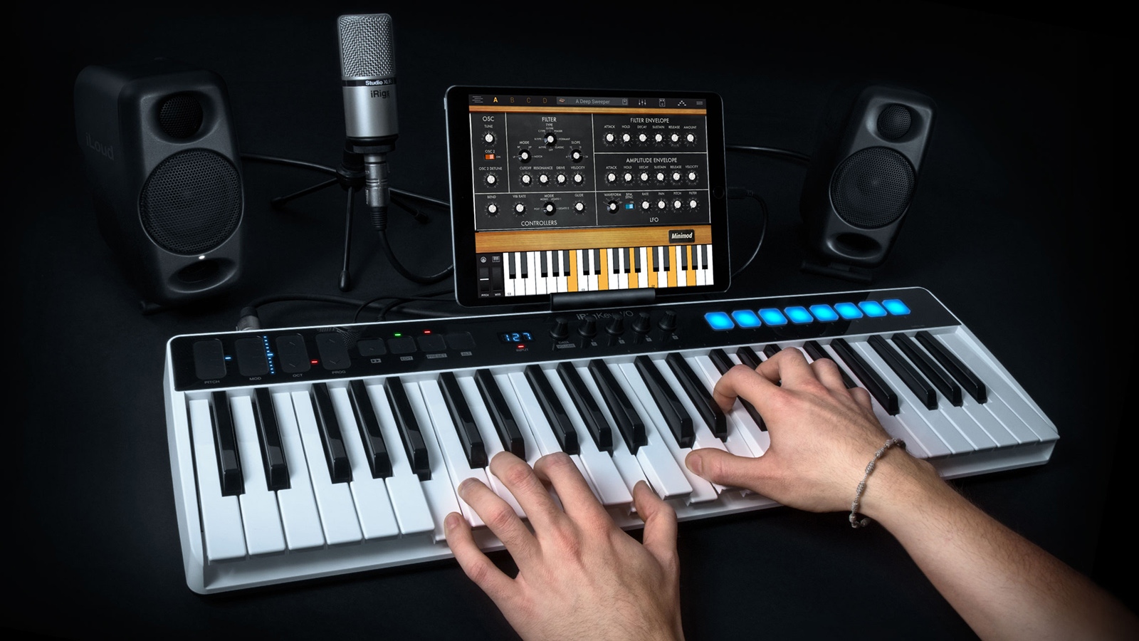 IK Multimedia iRig Keys I/O 49 MIDIキーボード-