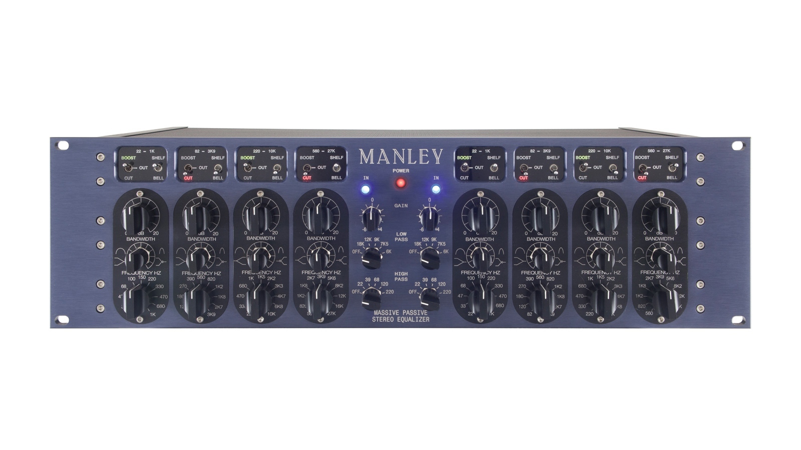 Massive Passive Stereo Tube EQ - Manley Laboratories | Hookup, Inc.