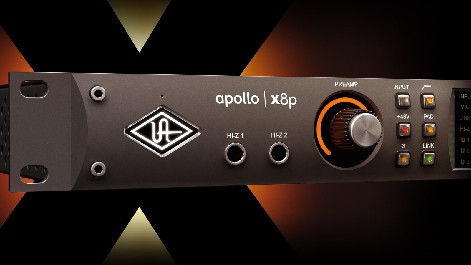 スペック | Apollo x8p - Universal Audio | Hookup, Inc.