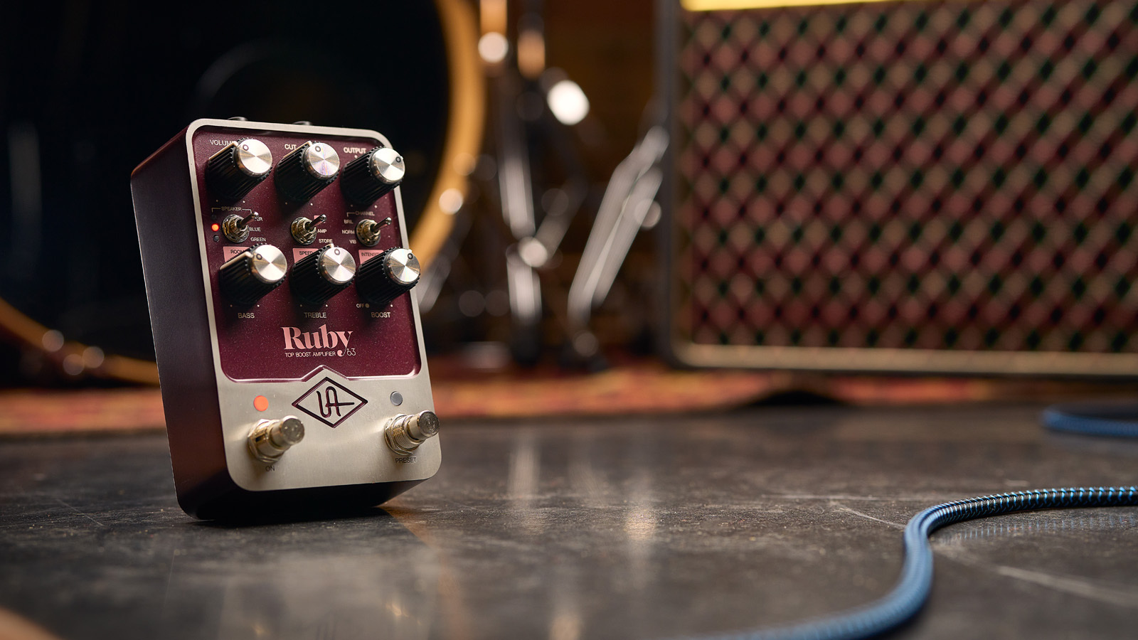 UAFX Ruby '63 Top Boost Amplifier - Universal Audio | Hookup, Inc.