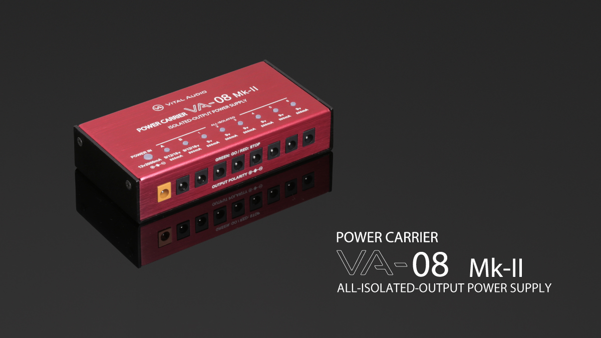 POWER CARRIER VA-08 Mk-Ⅱ - VITAL AUDIO | Hookup, Inc.